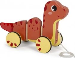 Majhen leseni vlečni dinozaver