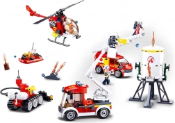 Konstrukcijska igra Sluban Gasilski set