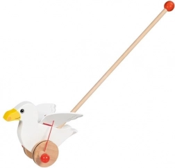 Lesena potisna igrača galeb Jonas