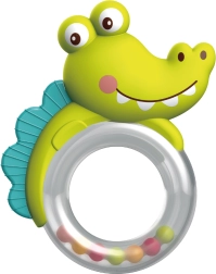 Crocodile rattle and teether