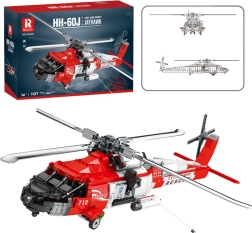 Gradbeni komplet reševalnega helikopterja HH-60J Jayhawk 1137 kosov