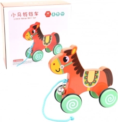 Leseno vlečno igračo Konj 16 cm