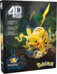 4d build puzzle pokémon pikachu 3d sestavljanka