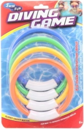 Komplet potapljaških obročev za vodo (4 kosi)