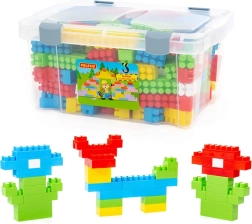 Konstrukcijski set v kovčku 174 kosov