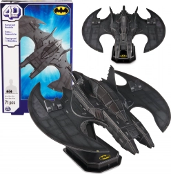 Sestavljanka 4D Build Batman Batwing 3D model za sestavljanje