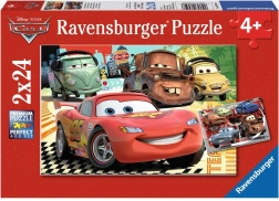 Ravensburger puzzle Avtomobili 2 – izlet po Evropi 2×24 koščkov