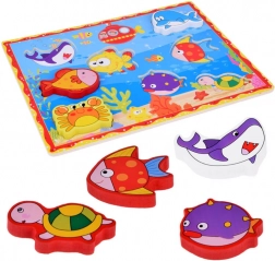 Lesena vstavljanka Morje JOKOMISIADA