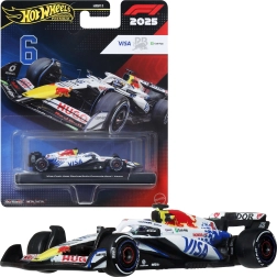 Hot Wheels Premium Formula 1 dirkalnik 2025 Visa Cash App Racing Bulls Isack Hadjar #6 - 1 kos