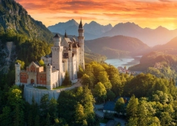 Bluebird puzzle Grad Neuschwanstein 500 koščkov