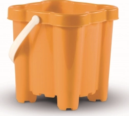 Androni vedro grad s 4 stolpi, oranžno 16 cm