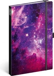 Beležka Galaksija, črtasta, 13 × 21 cm