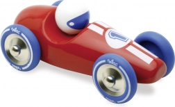 Vilac dirkalni avto rdeč z modrimi kolesi