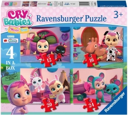 Sestavljanka 4 v 1 CRY BABIES od Ravensburgerja