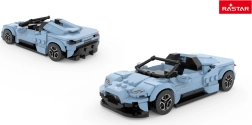 Konstrukcijski set avtomobila MASERATI MC20 1:30 modra Rastar