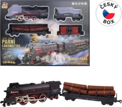 Vlakovna garnitura z efektom pare na baterije