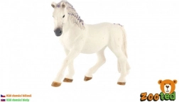 Beloglavi konj z vijoličnim grebenom