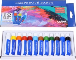Tempera barve kovinski set 12×12 ml