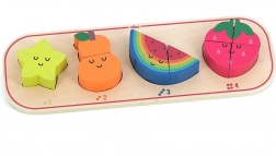 Vstavljanka Puzzle Učim se šteti Sadje Sarah Betz