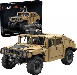Gradbeni komplet CaDA terensko vozilo HUMVEE 53 cm – vojaški off-road, 3935 kosov
