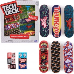 Tech Deck Sk8Shop 6pack Thank You bonus set fingerboardov s priborom