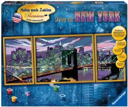 Ravensburger CreArt panorama New York – slikanje po številkah
