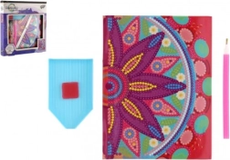 Kreativni komplet dnevnik z diamantnim okrasjem