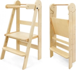 Zložljiv učeči stolp LOFTY – naravni