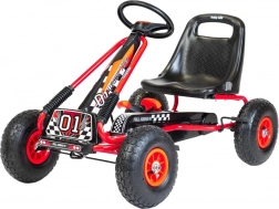 Otroški pedalni gokart BABY MIX Razor, rdeč