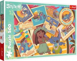 Puzzle Lilo & Stitch: Žigi 500 kosov