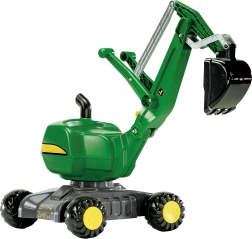 otroški pedalni kopalni žerjav Rolly Toys John Deere – zelen
