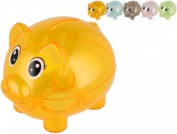 Prozorna šparovnica v obliki pujseka 10 cm