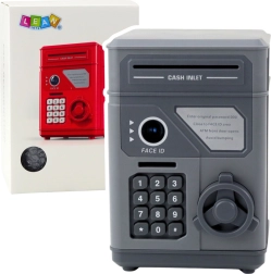 Elektronski sef za denar za otroke, siv