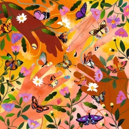 Kvadratne sestavljanke Art & Soul: Festival cvetov