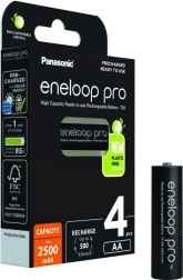 Akumulatorji ENELOOP Pro AA 2500 mAh, komplet 4 kos