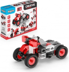engino creative builder 10 v 1 komplet vozil za otroke 6+