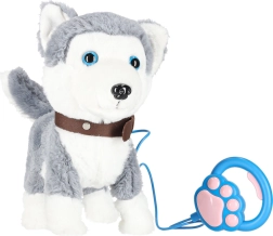 Interaktivni plišasti kuža Husky na povodcu