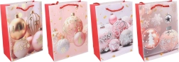 Darilna vrečka S 18 × 24 × 8,5 cm Božič