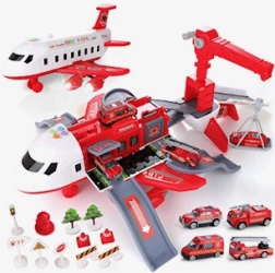 Zložljivo letalo z velikim parkiriščem in žerjavom – gasilski set