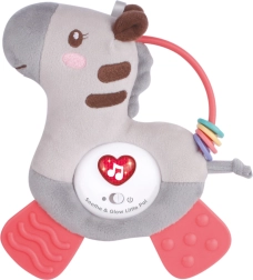 Plišasta zebra s svetlobami in zvoki