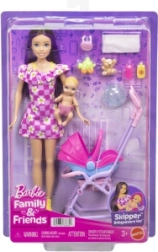 Barbie Skipper varuška z vozičkom