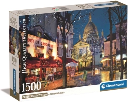 Sestavljanka 1500 kosov compact Pariz Montmartre