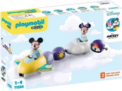 Komplet figur PLAYMOBIL 1.2.3 DISNEY – Miki in Minnie: vožnja med oblaki