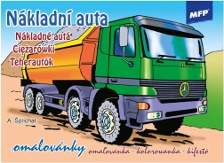 Otroške pobarvanke Tovornjaki