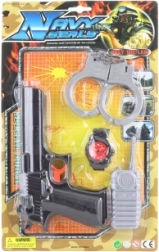 Policijski set z radijsko postajo za otroke