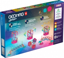 Geomag Glitter sestavljanka 142 kosov