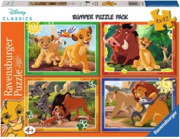 Ravensburger sestavljanka Disney: Levji kralj 4×42 kosov