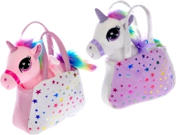 Plush Unicorn with Handbag 20 cm