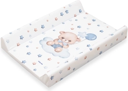 Previjalna podloga Baby Mix Medvedek 47 × 70 cm – Modra