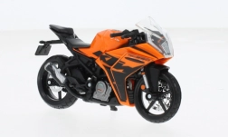 Model motocikla KTM RC390 1:18 s podstavkom